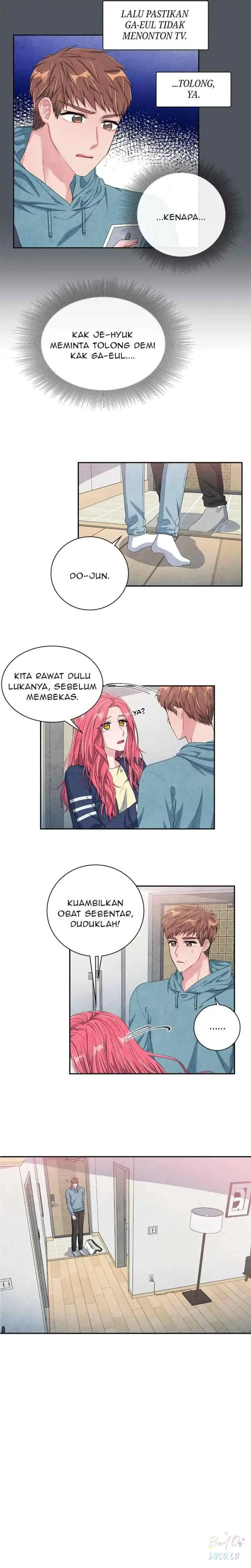 Backstage Kiss Scene chapter 37 halaman 8