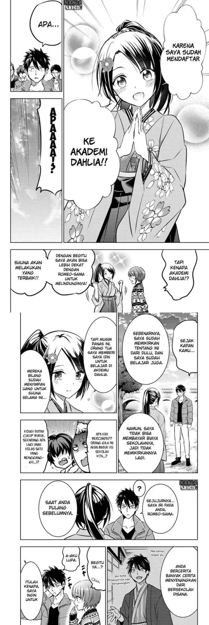 Kishuku Gakkou no Juliet chapter 52 halaman 10
