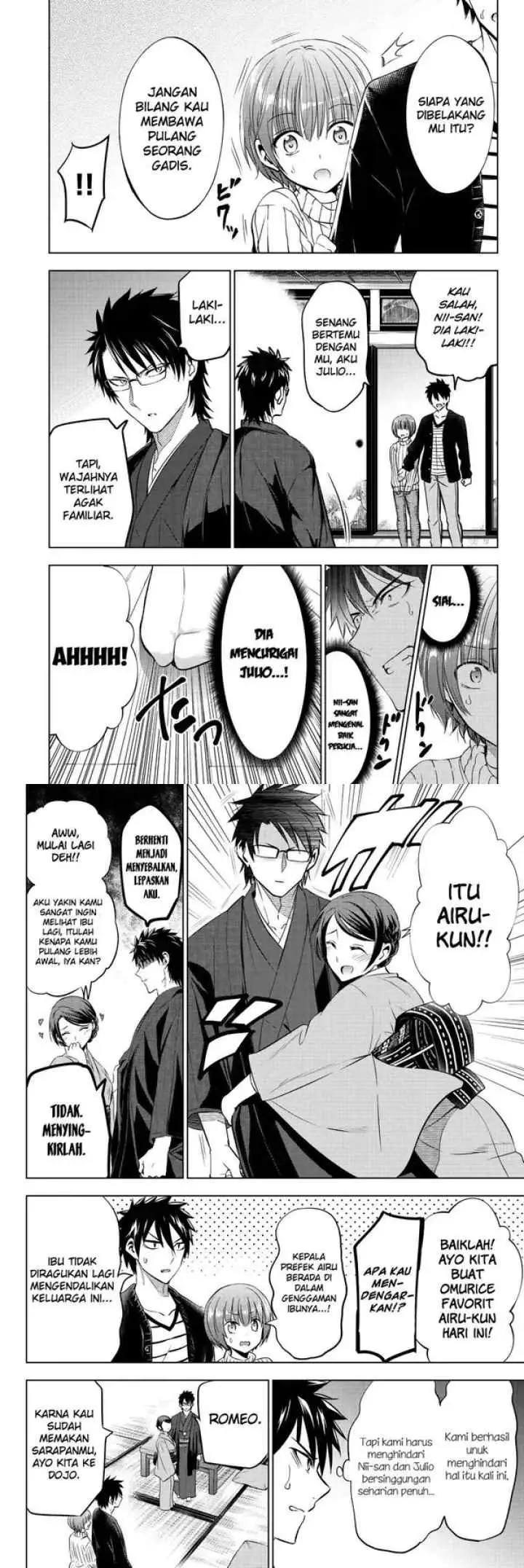 Kishuku Gakkou no Juliet chapter 55 halaman 6