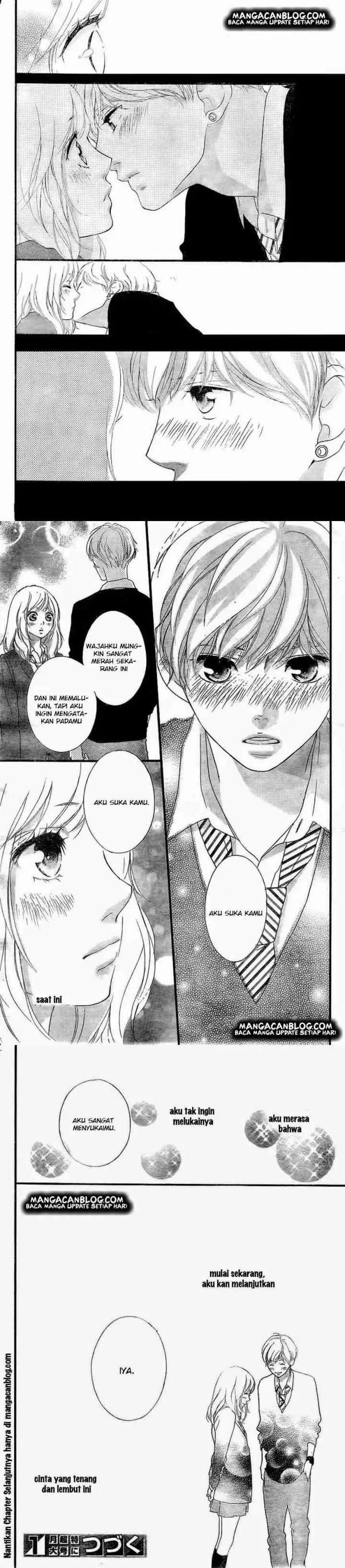 Ao Haru Ride chapter 34 halaman 14