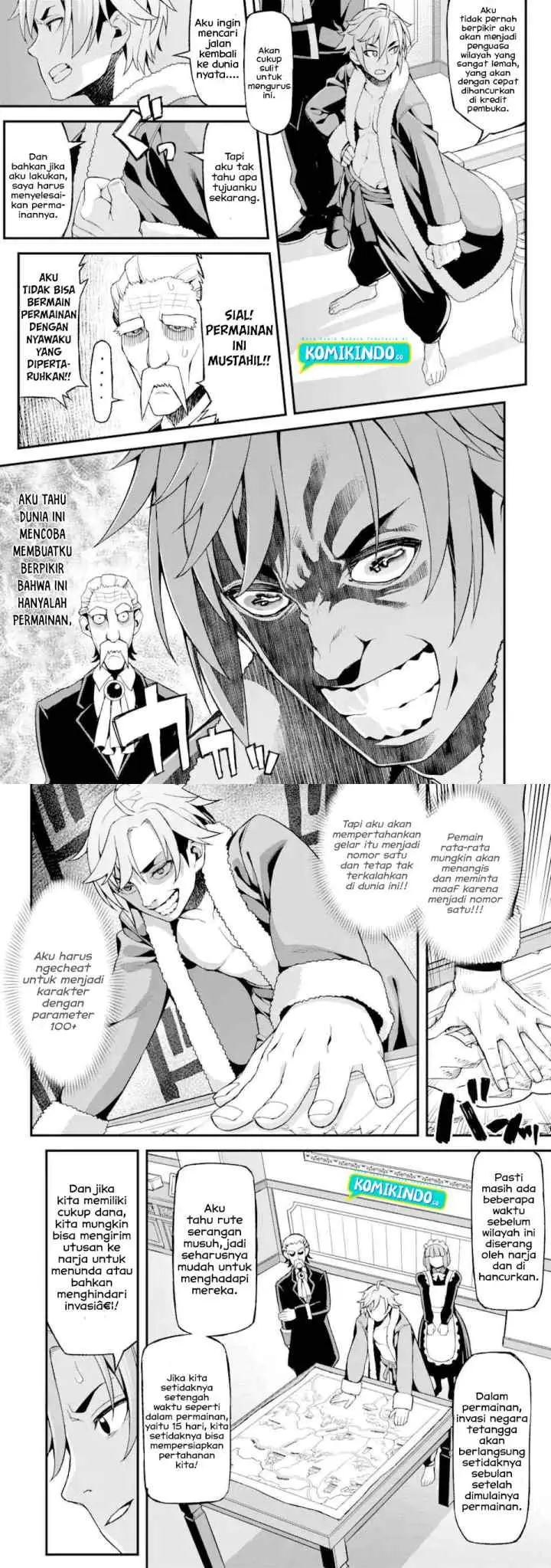 Ore dake Level ga Agaru Sekai de Akutoku Ryoushu ni Natteita chapter 1.2 halaman 8