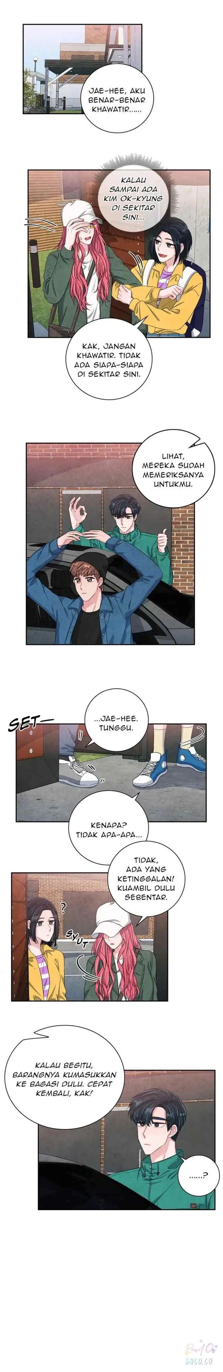 Backstage Kiss Scene chapter 39 halaman 13