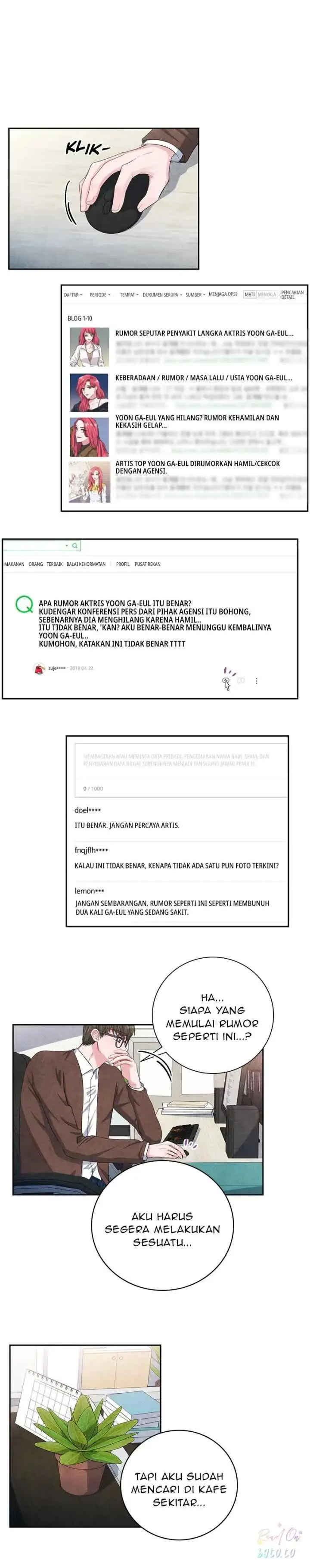 Backstage Kiss Scene chapter 28 halaman 10