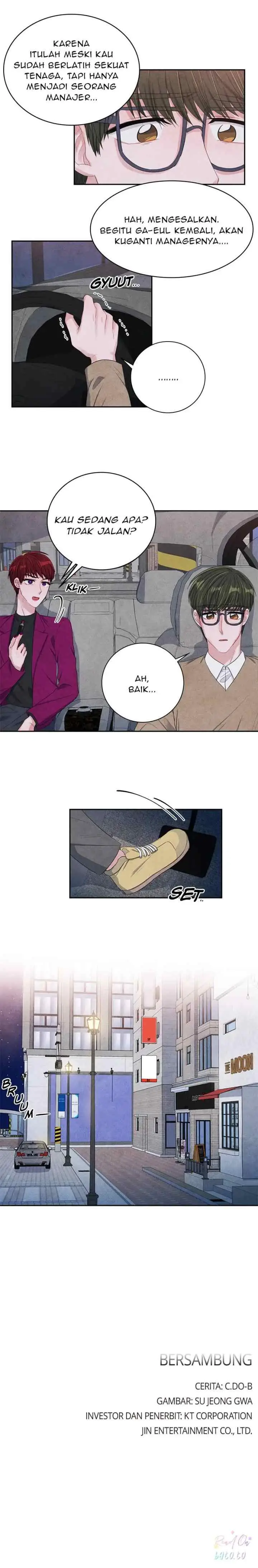 Backstage Kiss Scene chapter 29 halaman 13