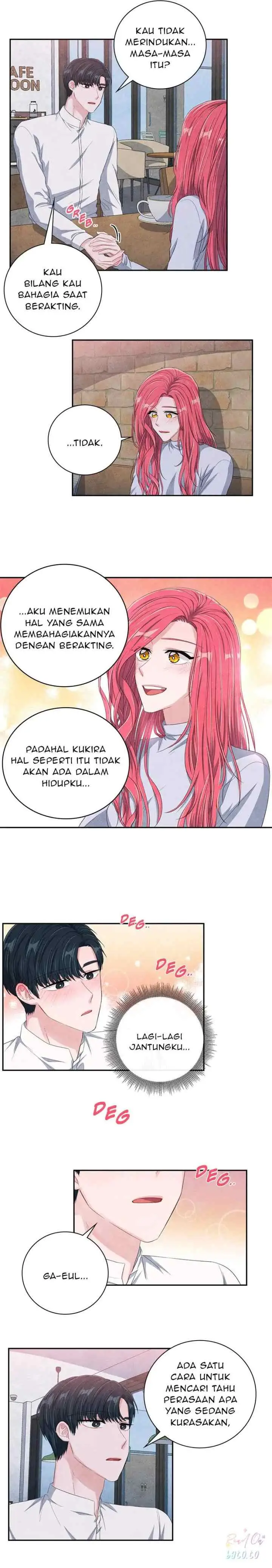 Backstage Kiss Scene chapter 32 halaman 12
