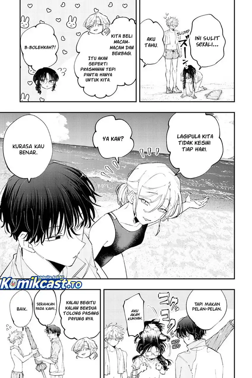 Tonari no Seki no Yatsu ga Souiu Me de Mitekuru chapter 102 halaman 4