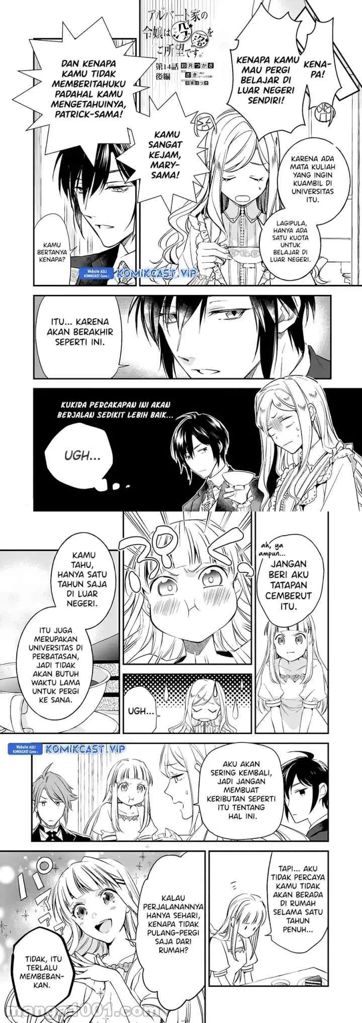 Albert Ke no Reijou wa Botsuraku wo go Shomou desu chapter 14 halaman 11