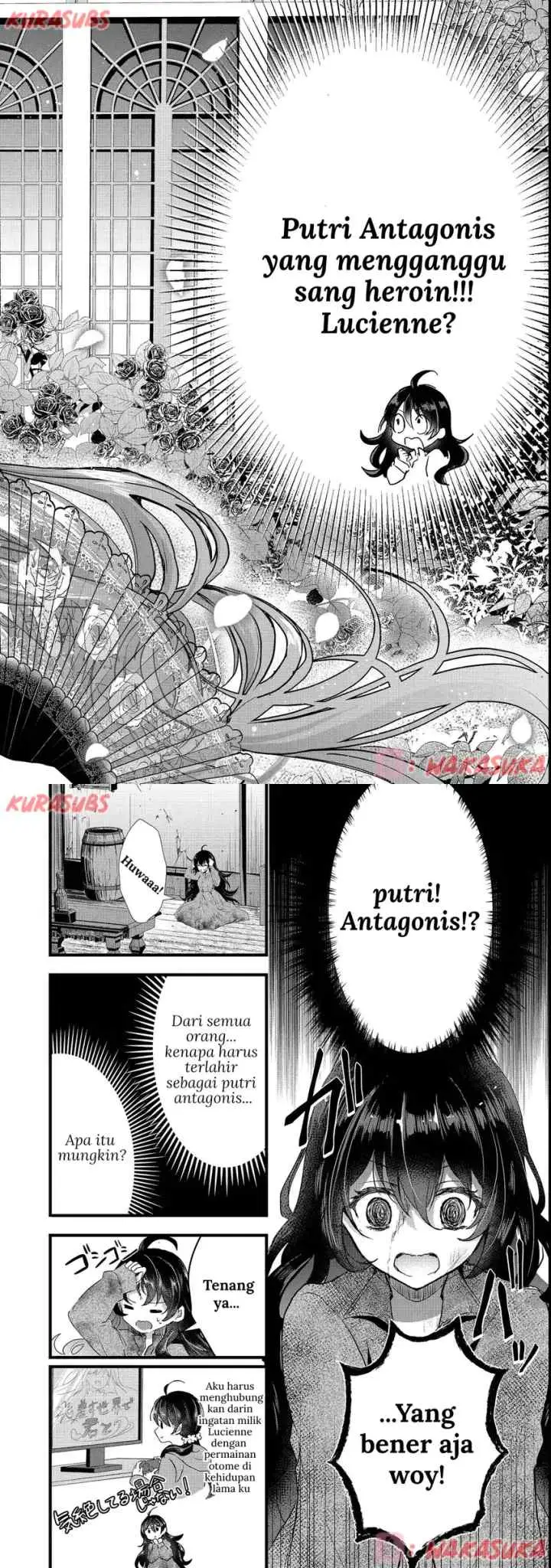 Akuyaku no Oujo ni Tensei Shitakedo, Kakushi Chara ga Kakuretenai chapter 1 halaman 7