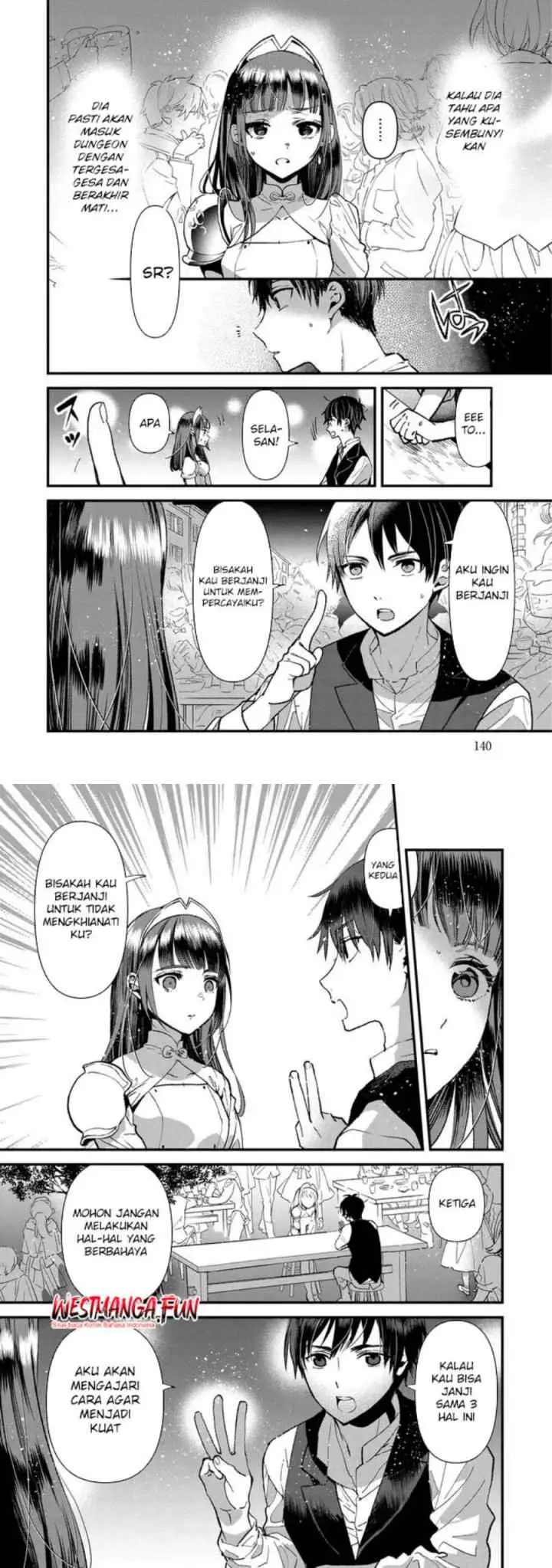 Ore, Yuusha janai desu kara. - VR Sekai no Chouten ni Kunrin Seshi Otoko. Tenseishi, Level 1 no Mushoku kara Restart suru chapter 4 halaman 13