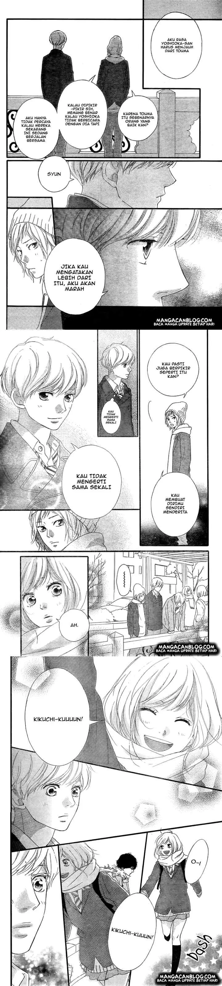 Ao Haru Ride chapter 38 halaman 4
