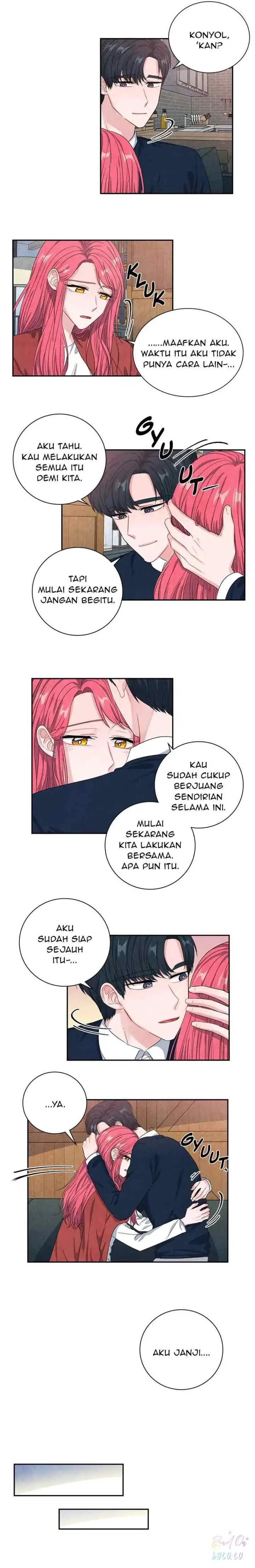 Backstage Kiss Scene chapter 46 halaman 9