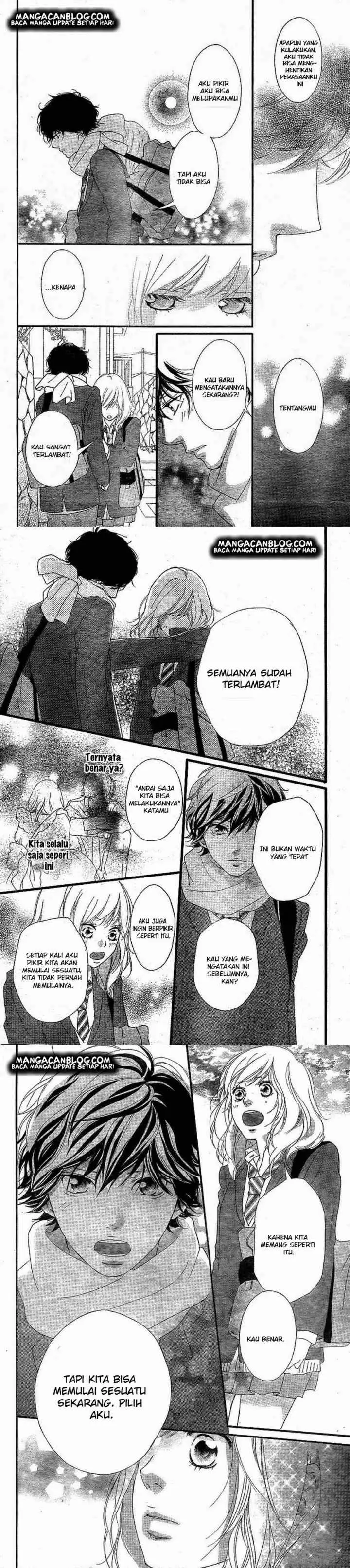 Ao Haru Ride chapter 44 halaman 12