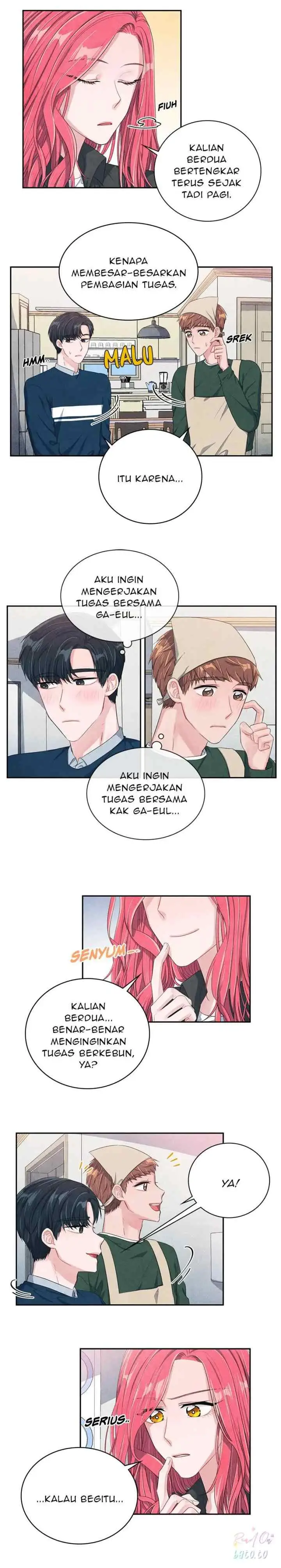 Backstage Kiss Scene chapter 24 halaman 11