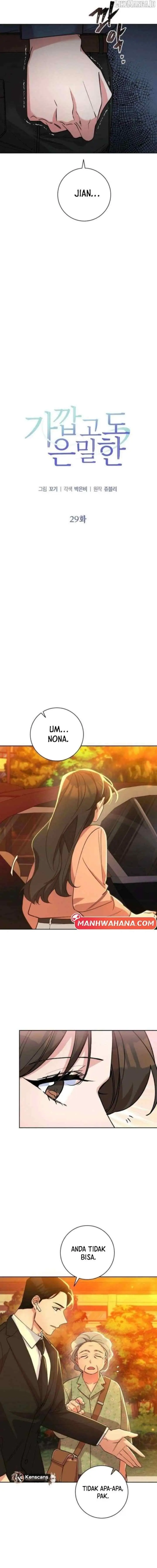 Close and Secretive chapter 29 halaman 4