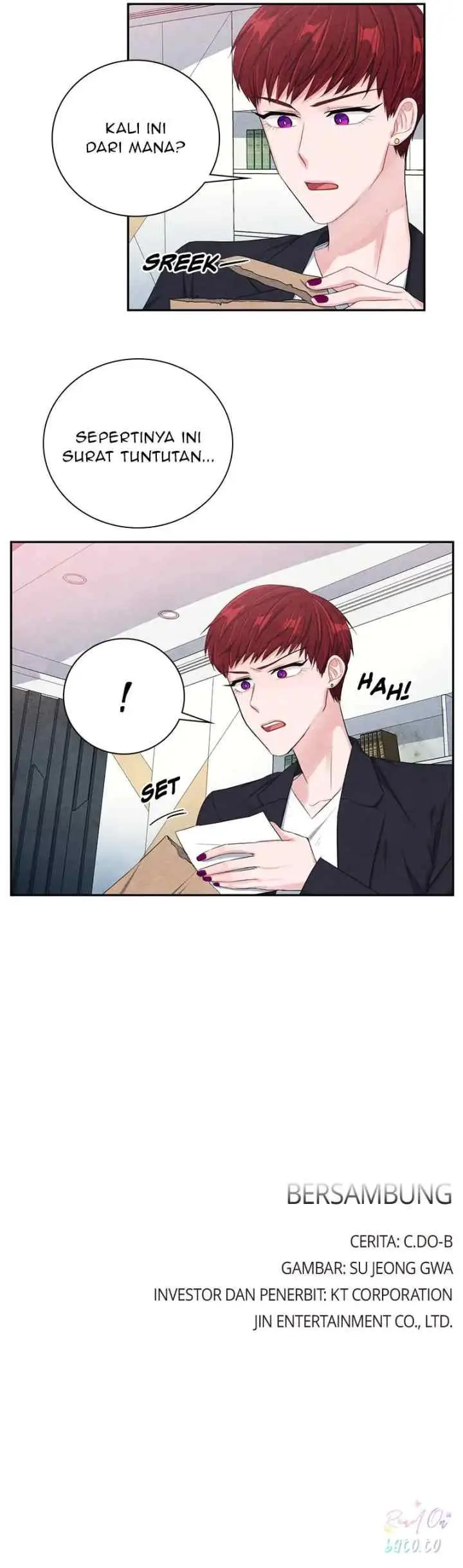 Backstage Kiss Scene chapter 23 halaman 15