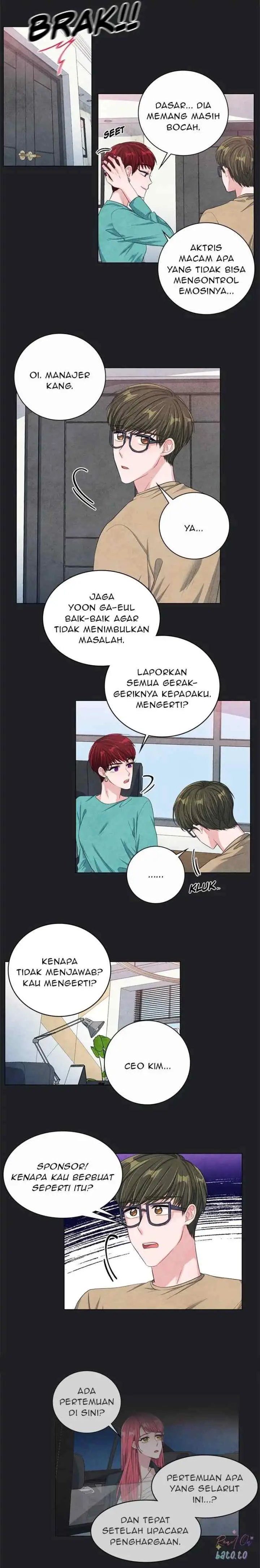 Backstage Kiss Scene chapter 30 halaman 14