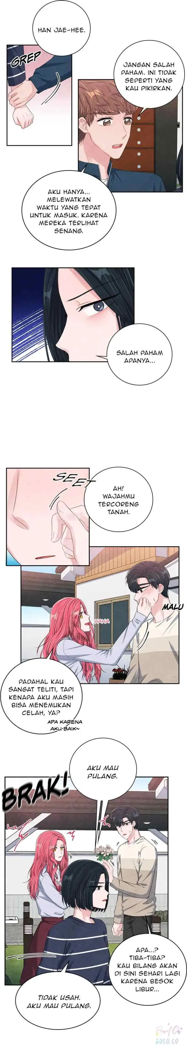 Backstage Kiss Scene chapter 28 halaman 7