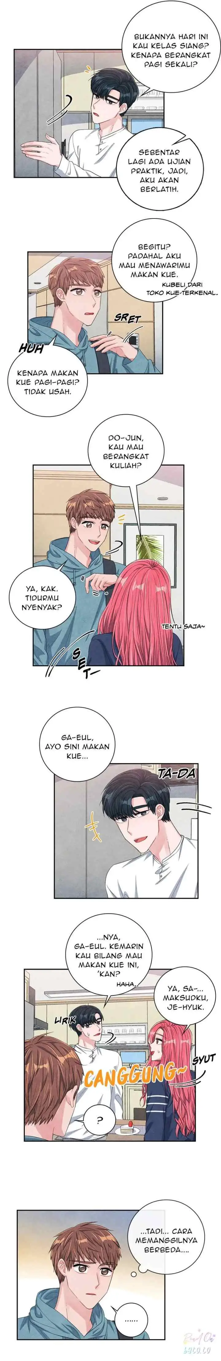 Backstage Kiss Scene chapter 35 halaman 10