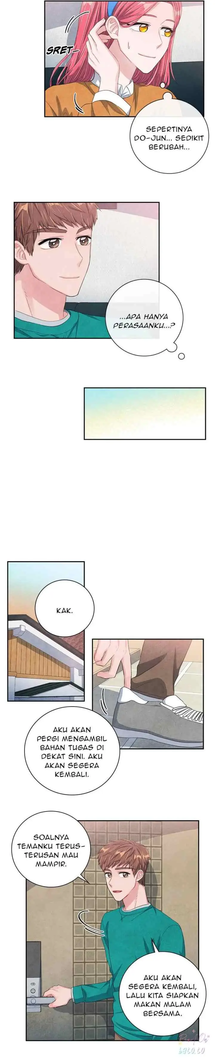 Backstage Kiss Scene chapter 33 halaman 11