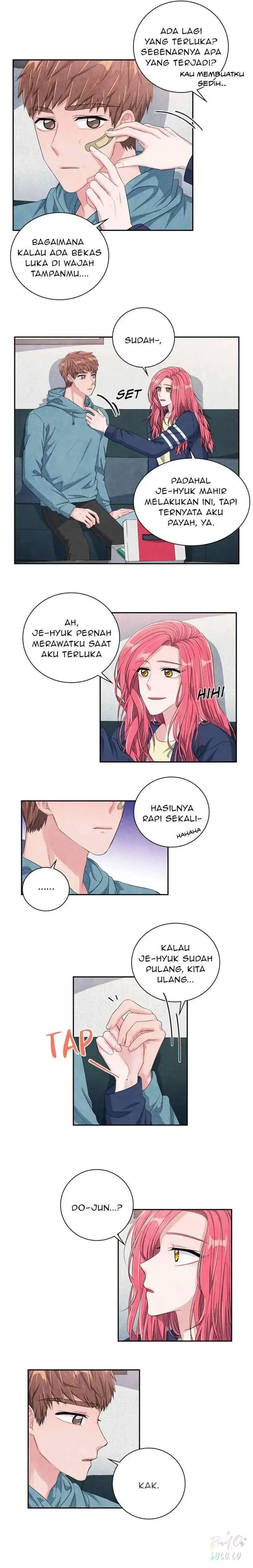 Backstage Kiss Scene chapter 37 halaman 12
