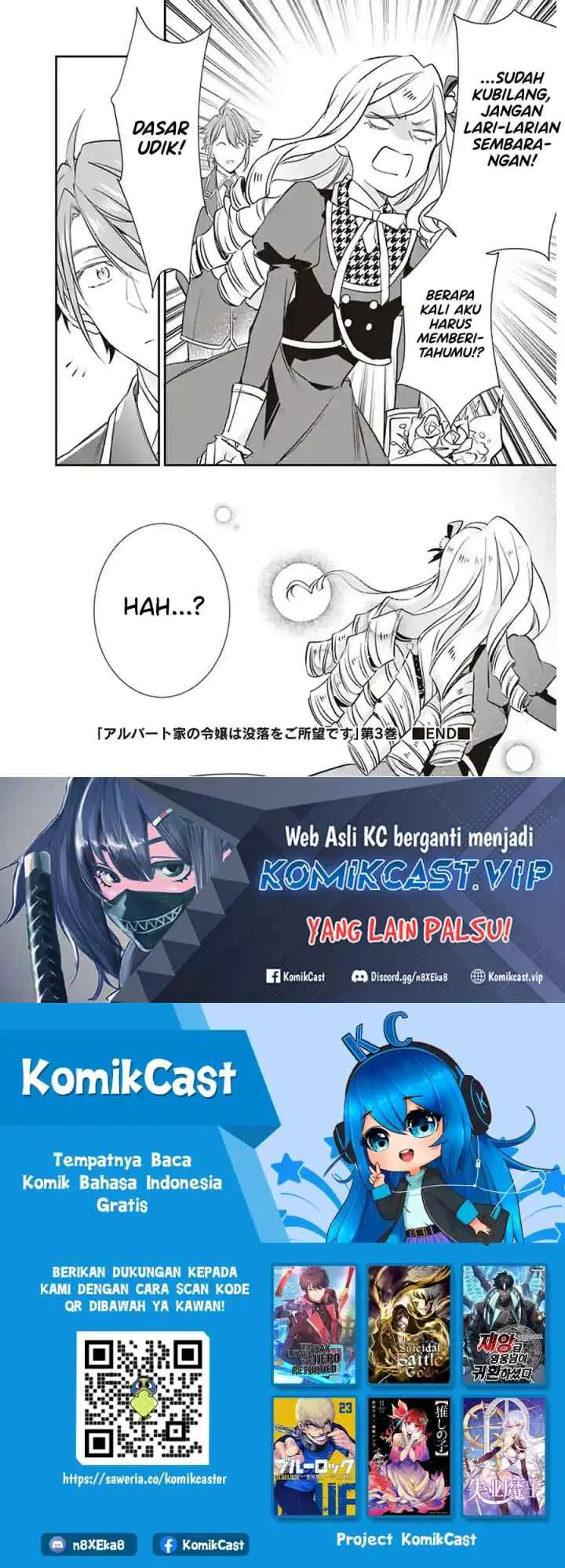 Albert Ke no Reijou wa Botsuraku wo go Shomou desu chapter 13 halaman 13