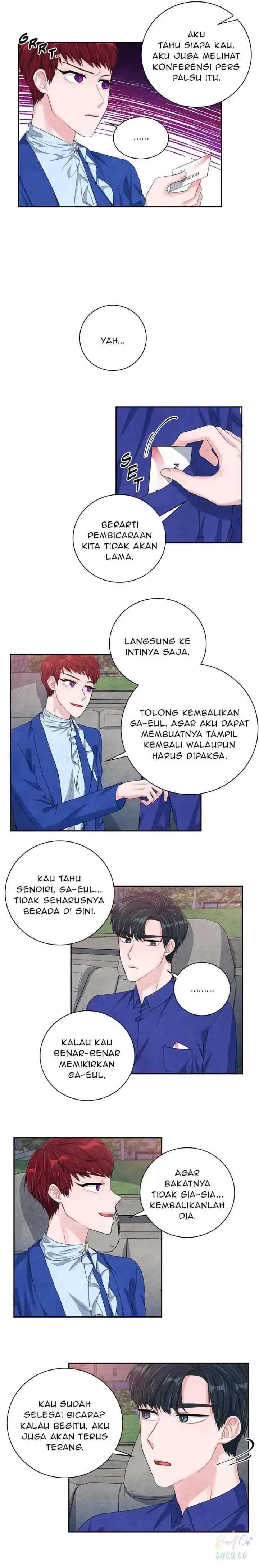 Backstage Kiss Scene chapter 34 halaman 11