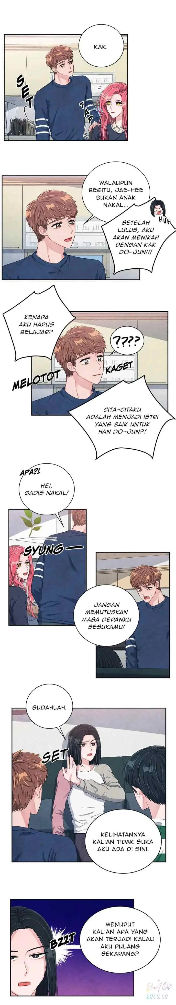 Backstage Kiss Scene chapter 16 halaman 8