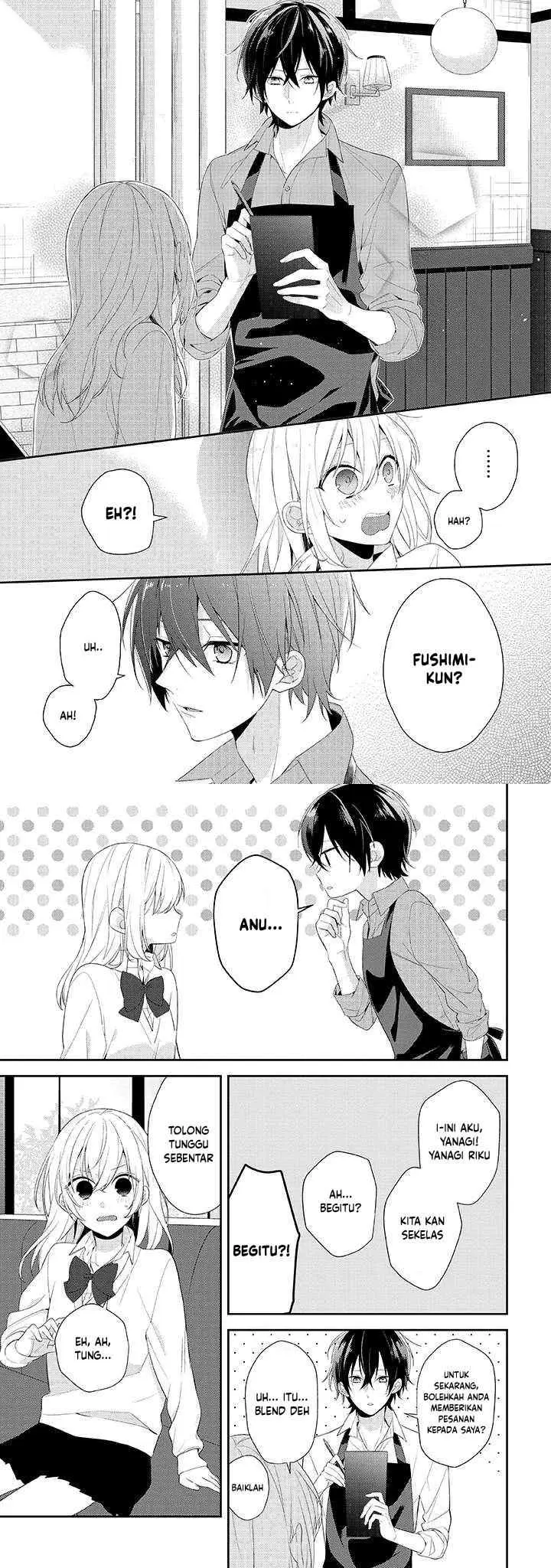 Hokago wa Kissaten De chapter 1 halaman 7