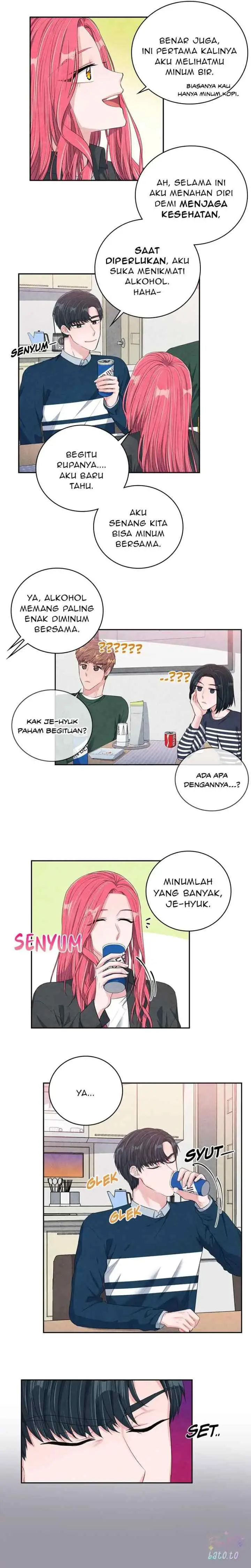 Backstage Kiss Scene chapter 25 halaman 4