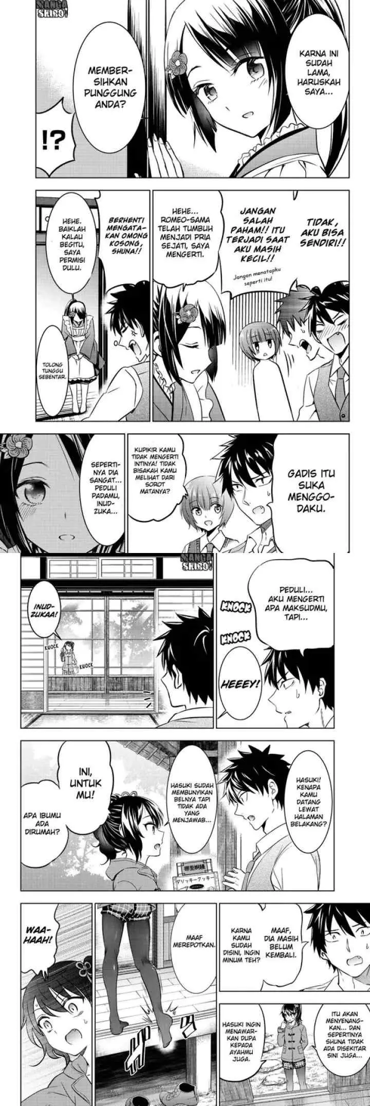 Kishuku Gakkou no Juliet chapter 49 halaman 8
