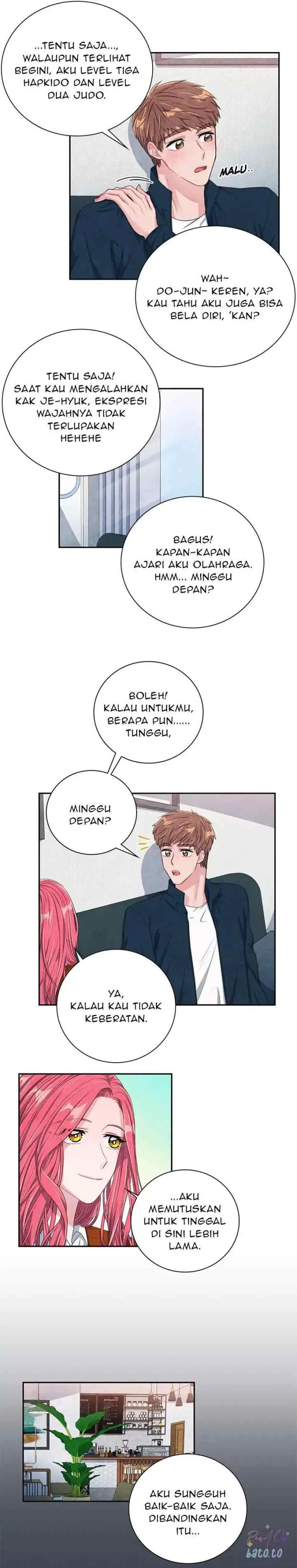Backstage Kiss Scene chapter 23 halaman 8