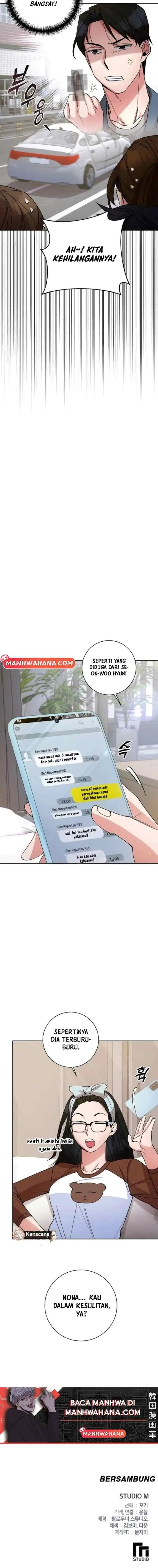 Close and Secretive chapter 17 halaman 16