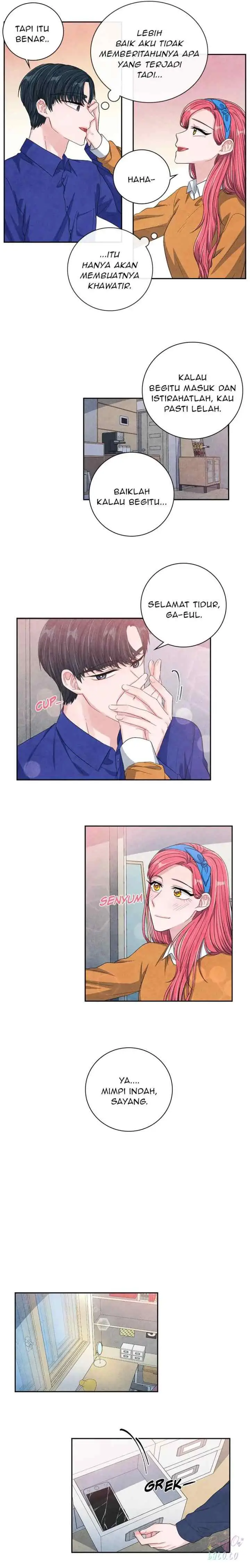 Backstage Kiss Scene chapter 35 halaman 8