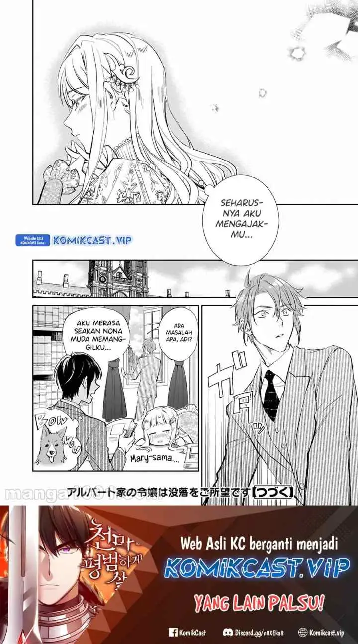 Albert Ke no Reijou wa Botsuraku wo go Shomou desu chapter 16 halaman 16