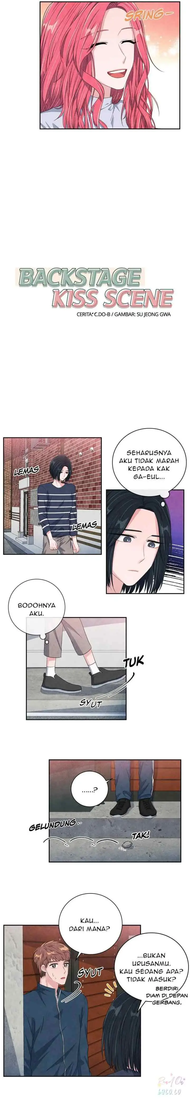 Backstage Kiss Scene chapter 28 halaman 5