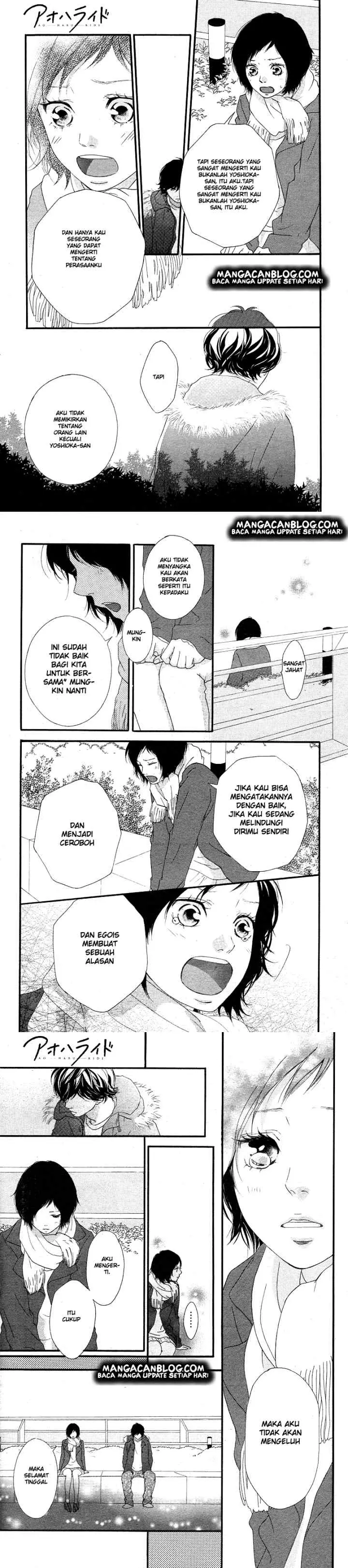 Ao Haru Ride chapter 43 halaman 9