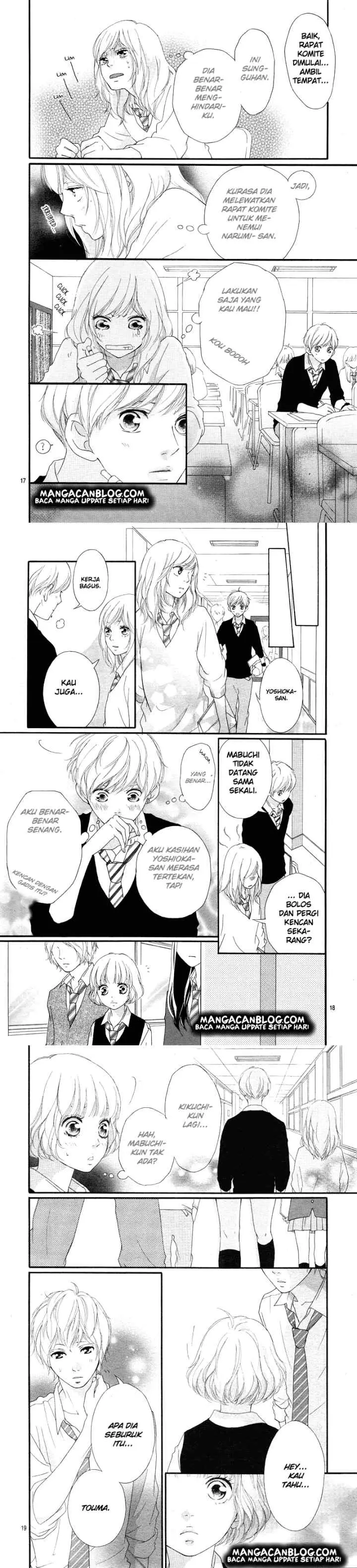 Ao Haru Ride chapter 24 halaman 6