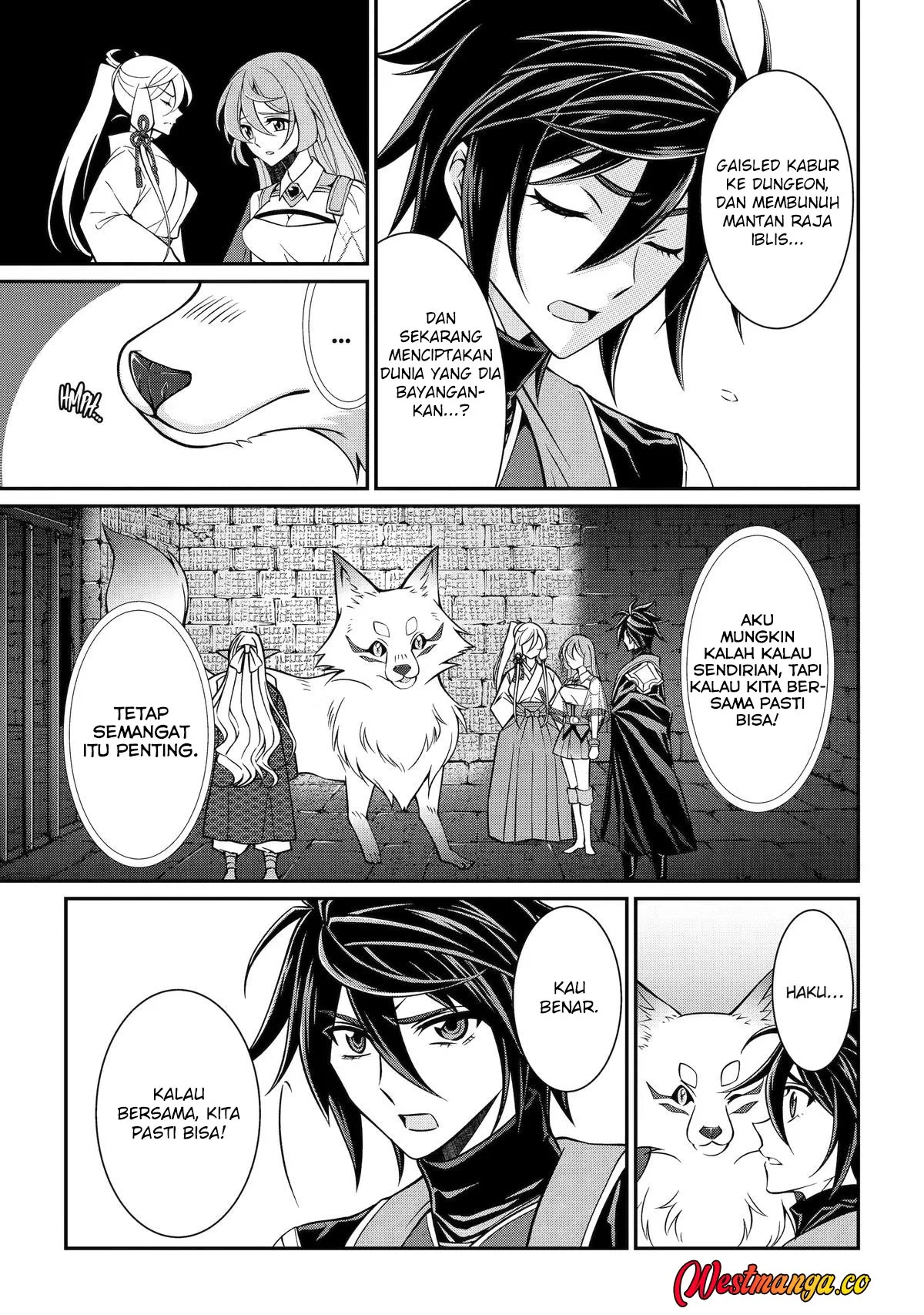Shikkoku Tsukai no Saikyo Yusha Nakama Zen'in ni Uragira Retanode Saikyo no Mamono chapter 102 halaman 9