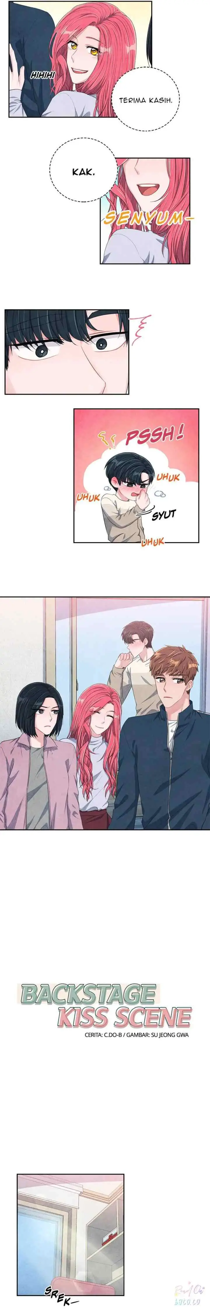 Backstage Kiss Scene chapter 27 halaman 5
