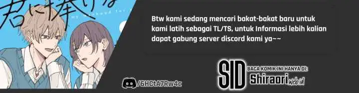 Kimi ni Sasageru Otokomae chapter 2 halaman 11