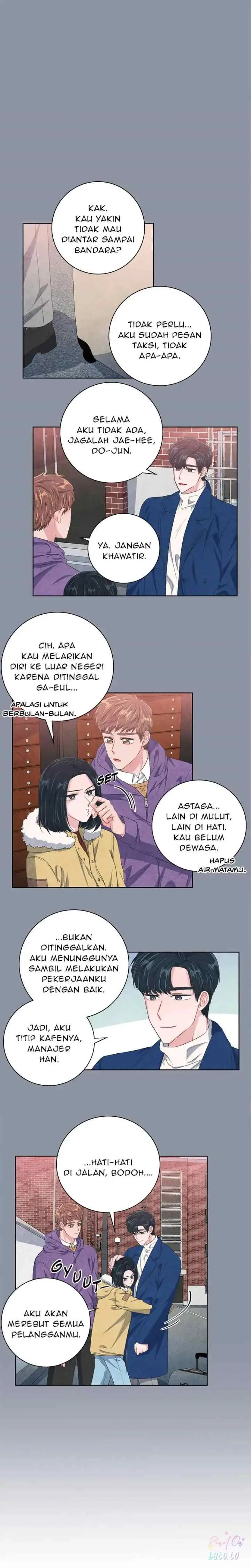 Backstage Kiss Scene chapter 50 halaman 10