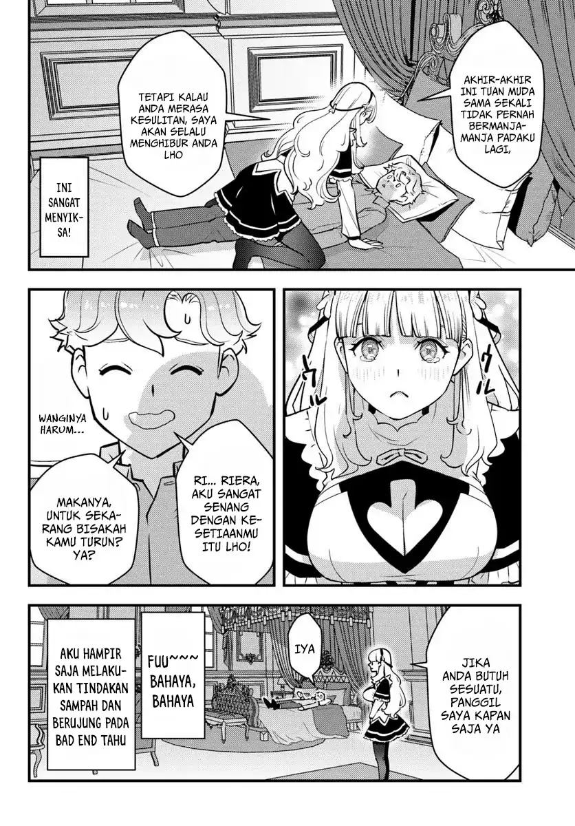 Kuzulesse Oblige - 18-kin Game Sekai no Kuzu Akuyaku ni Tensei Shiteshimatta Ore wa, Gensaku Chishiki no Chikara de Doushite mo Mob Jinsei wo Tsukami Toritai chapter 4 halaman 28