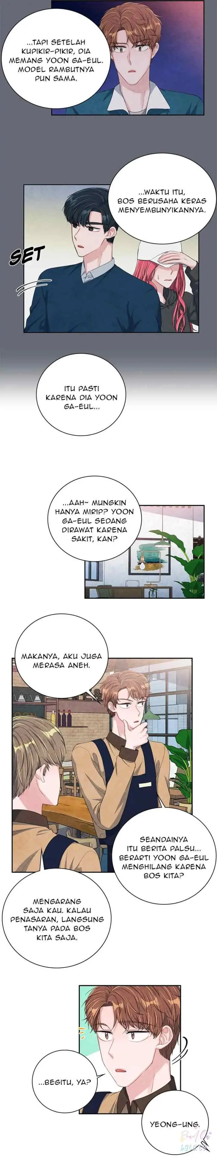Backstage Kiss Scene chapter 33 halaman 6