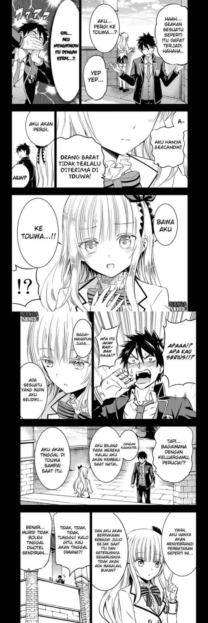 Kishuku Gakkou no Juliet chapter 48 halaman 4