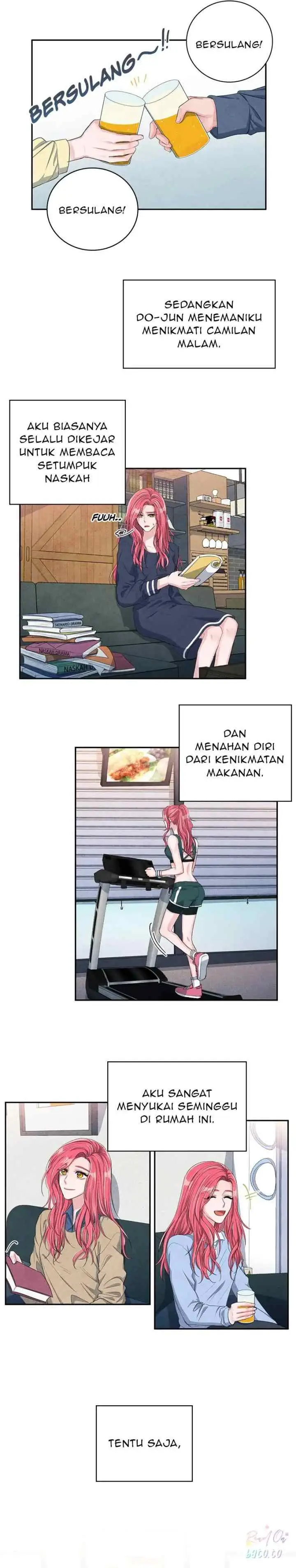 Backstage Kiss Scene chapter 9 halaman 6