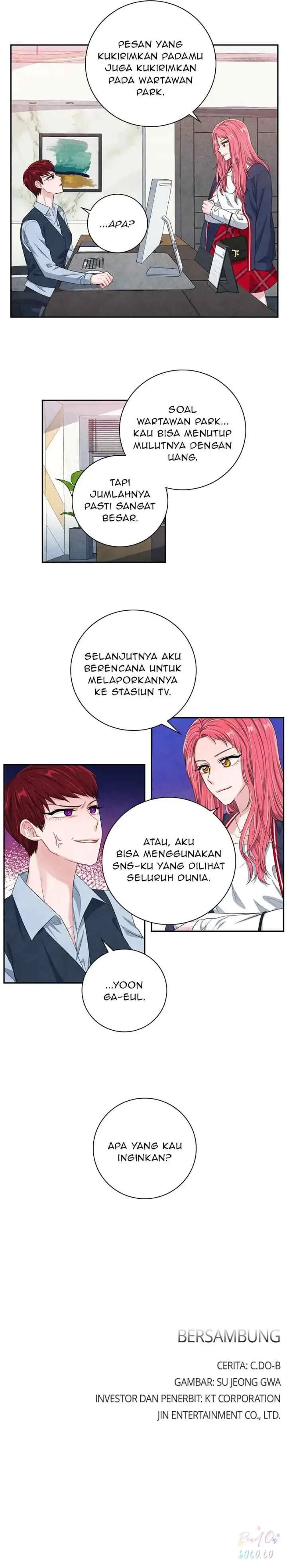 Backstage Kiss Scene chapter 50 halaman 14