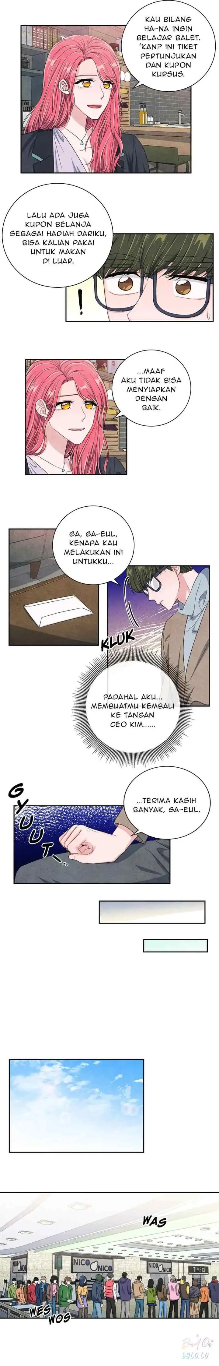 Backstage Kiss Scene chapter 43 halaman 8