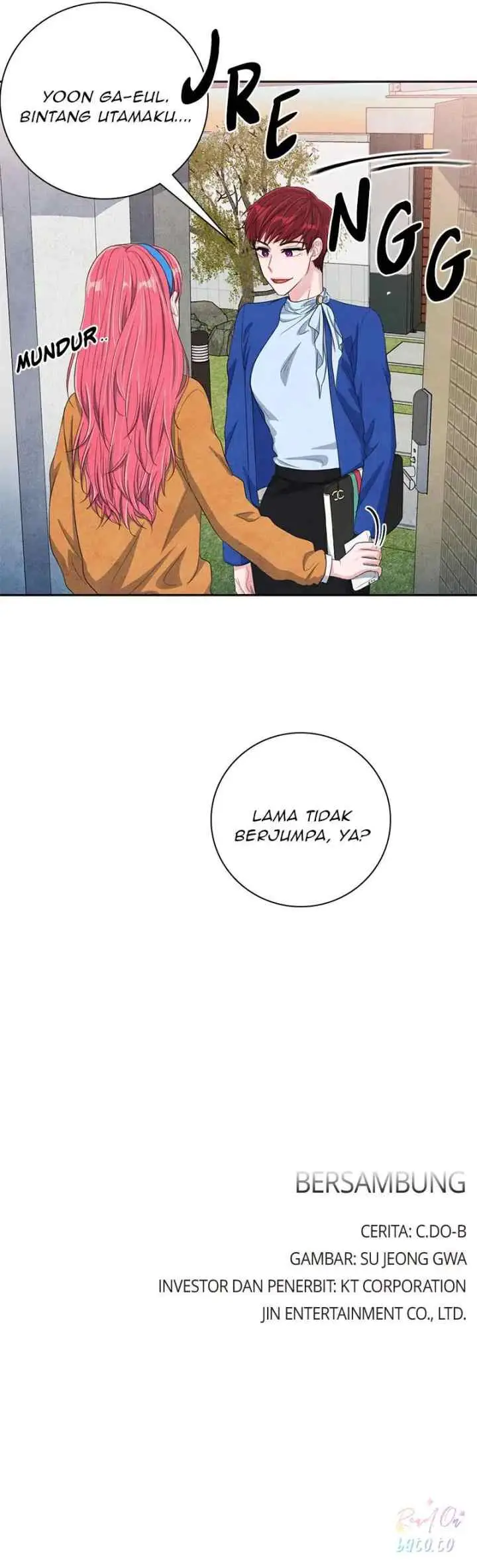 Backstage Kiss Scene chapter 33 halaman 14