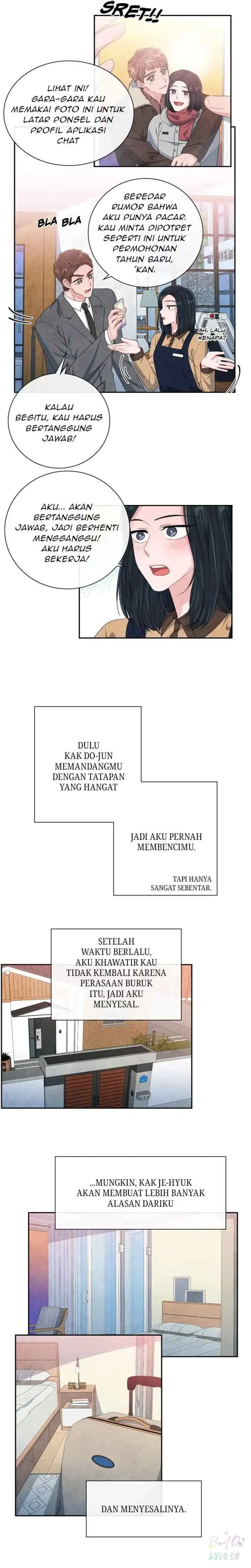 Backstage Kiss Scene chapter 49 halaman 12