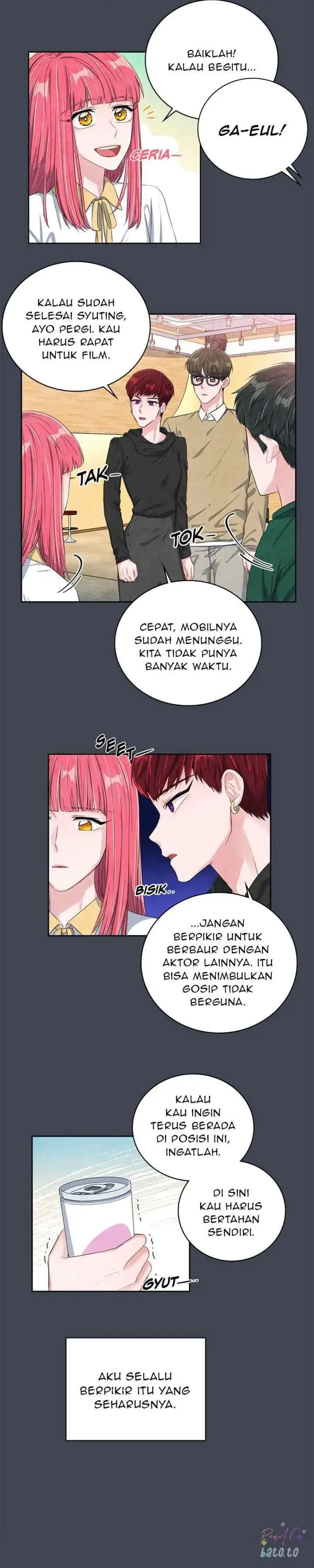 Backstage Kiss Scene chapter 24 halaman 7